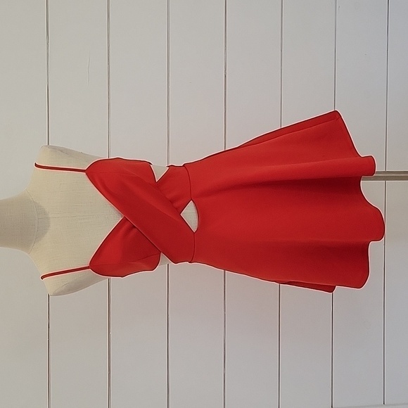 FOREVER 21 small red cutout mini dress - Picture 1 of 3